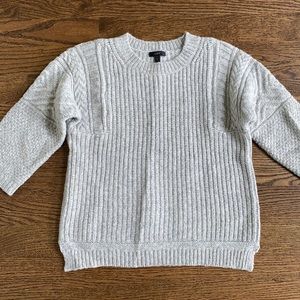 Jcrew grey sweater size Xs